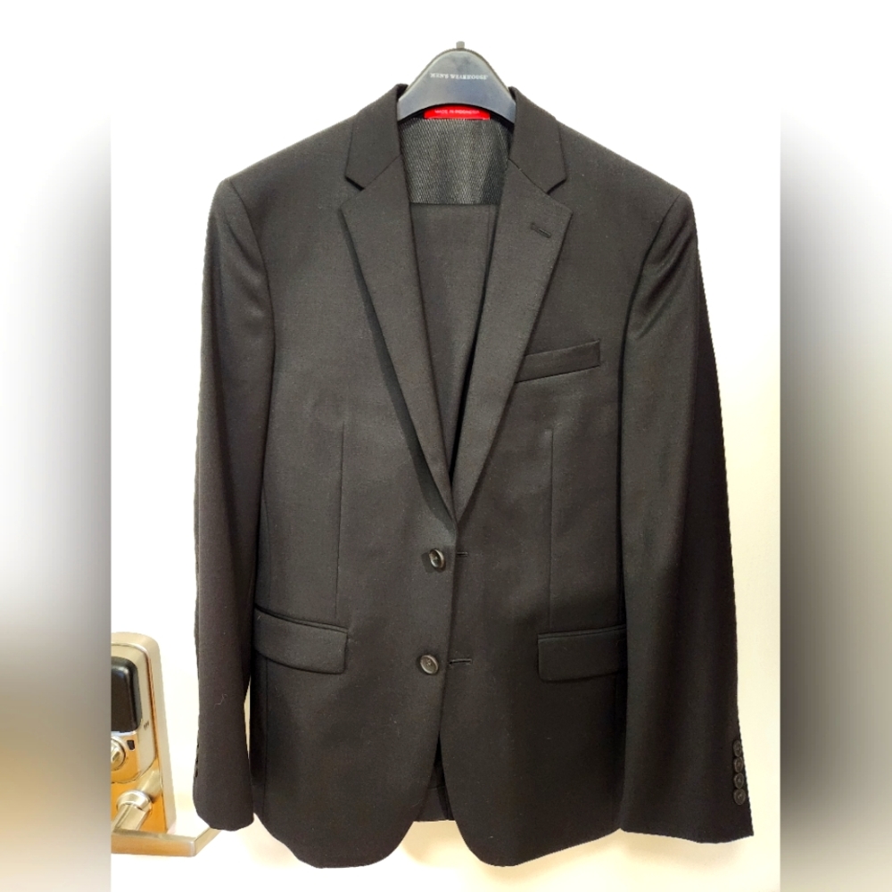 Kenneth Cole awareness black suit